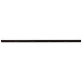 Task Lighting TRU72-4BD-P-BZ 72" TR USB Series Angle Power Strip with USB, Bronze Finish, Black Receptacles