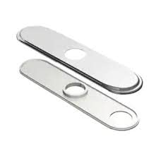 Pfister 961-095 3-hole Centerset Escutcheon for the GT42-N.00, Brushed Nickel 961-095J