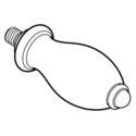 Virtue P/u Rod W/knb 49 Vi Pvd Bn - Brushed Nickel