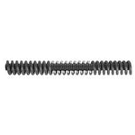 General Wire 15R-11 1-1/4" x 15' Left-hand Open-wound Hollow Standard Duty Cable with "R" Connectors