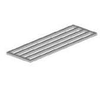 John Boos JB06TC Additional Intermediate Stainless Steel Lower Dunnage Shelf, 96 x 24 inch - 1 each.