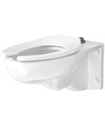 Gerber G0025033 White North Point 1.28 or 1.6 Gpf Elongated Wall Hung Top Spud Bowl