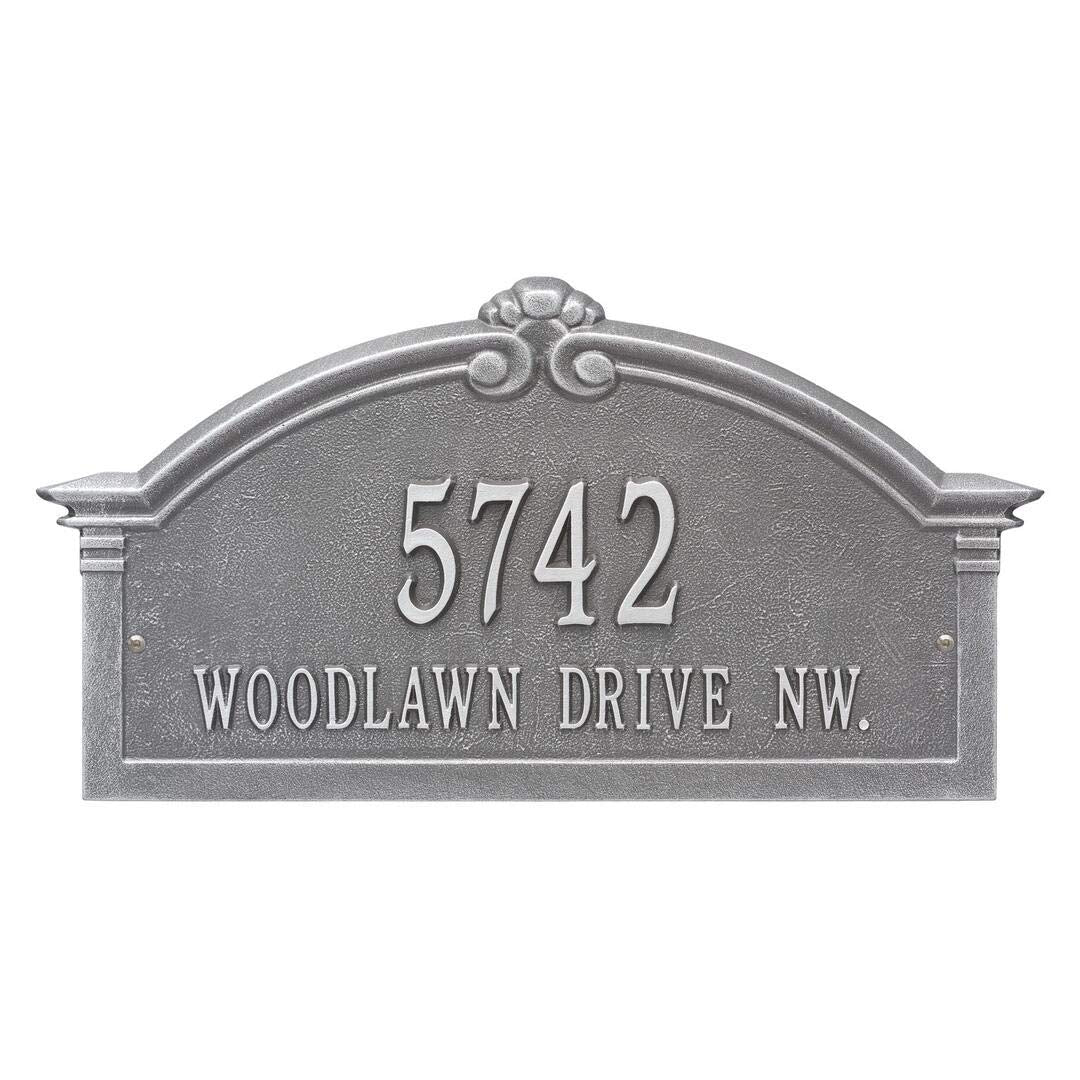 Whitehall 3135PS - Personalized Roselyn Arch Plaque - Grande - Wall - 2 Line