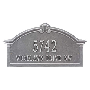 Whitehall 3135PS - Personalized Roselyn Arch Plaque - Grande - Wall - 2 Line