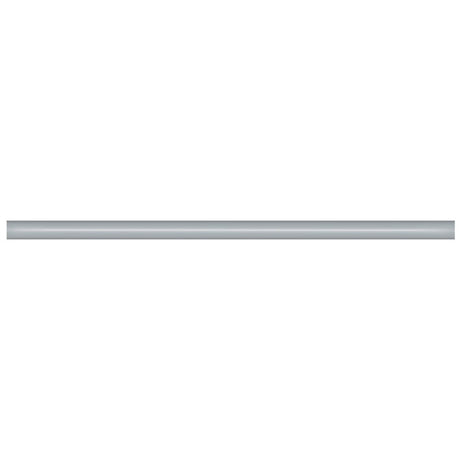 Anatolia Tile Soho Cloud Blue Matte Glazed Ceramic 12-Inch Quarter Round 4002-0156-0 Cloud Blue Quarter Round Matte - premium natural stone mosaic tile from Anatolia Tile, available at PoshHaus showroom in Keene, NH