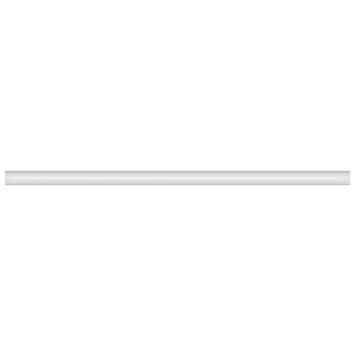Anatolia Tile Soho Gallery Grey Matte Glazed Ceramic 12-Inch Quarter Round 4002-0150-0 Gallery Grey Quarter Round Matte - premium natural stone mosaic tile from Anatolia Tile, available at PoshHaus showroom in Keene, NH