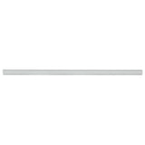 Anatolia Tile 12" Qr Teramoda Silver Quarter Round Glossy 4002-0162-0 Silver Quarter Round - premium natural stone mosaic tile from Anatolia Tile, available at PoshHaus showroom in Keene, NH