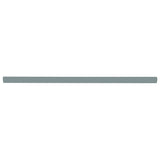 Anatolia Tile 12" Qr Teramoda Sterling Quarter Round Glossy 4002-0165-0 Sterling Quarter Round - premium natural stone mosaic tile from Anatolia Tile, available at PoshHaus showroom in Keene, NH