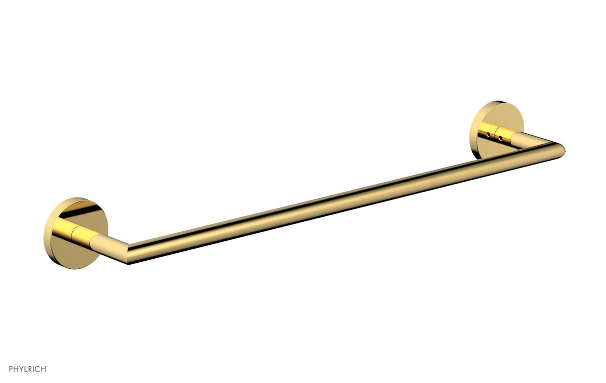 Phylrich 120-70-025 TRANSITION - 18" Towel Bar 120-70 - Polished Gold