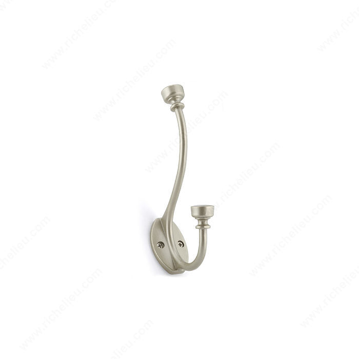 Richelieu BP71243140 Classic Metal Hook - 71, Chrome