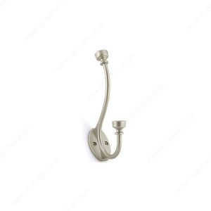Richelieu BP71243140 Classic Metal Hook - 71, Chrome