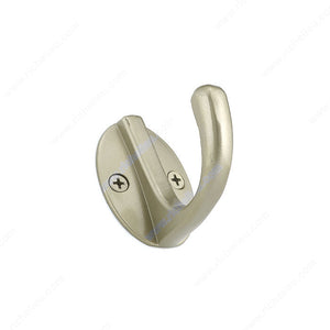 Richelieu BP79043140 2-1/2 in Single Utility Hook - 79, Chrome
