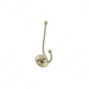 Richelieu BP91221184 Classic Metal Hook - 912, Matte Nickel
