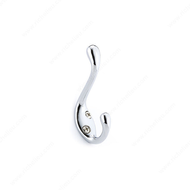 Richelieu BP83443140 3-1/2 in Utility Hook - 834, Chrome