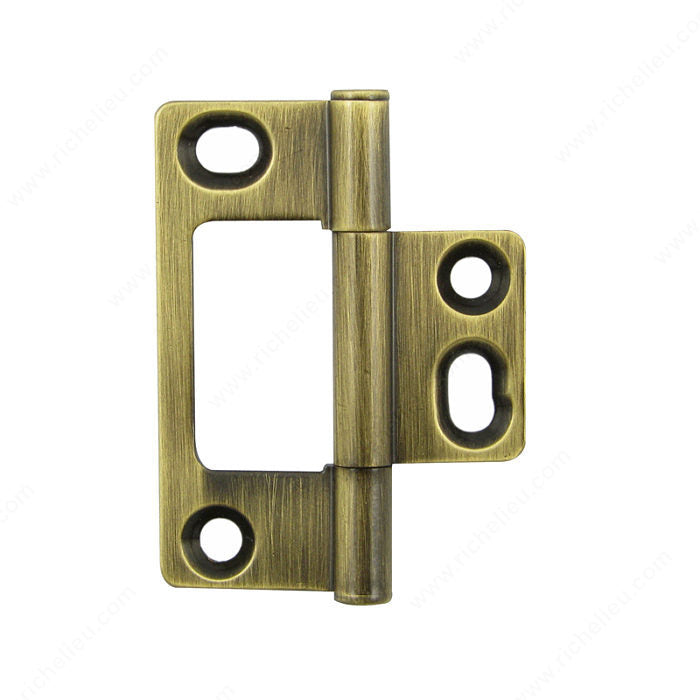 Richelieu 5203AE Classic Brass Bifold Hinge - 5203, Antique English, AE