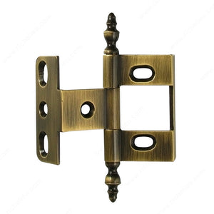 Richelieu 54101AE Classic Metal Hinge - 5410, Antique English, AE