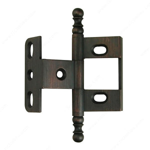 Richelieu 54201BORB Classic Metal Hinge - 5420, Brushed Oil-Rubbed Bronze, BORB