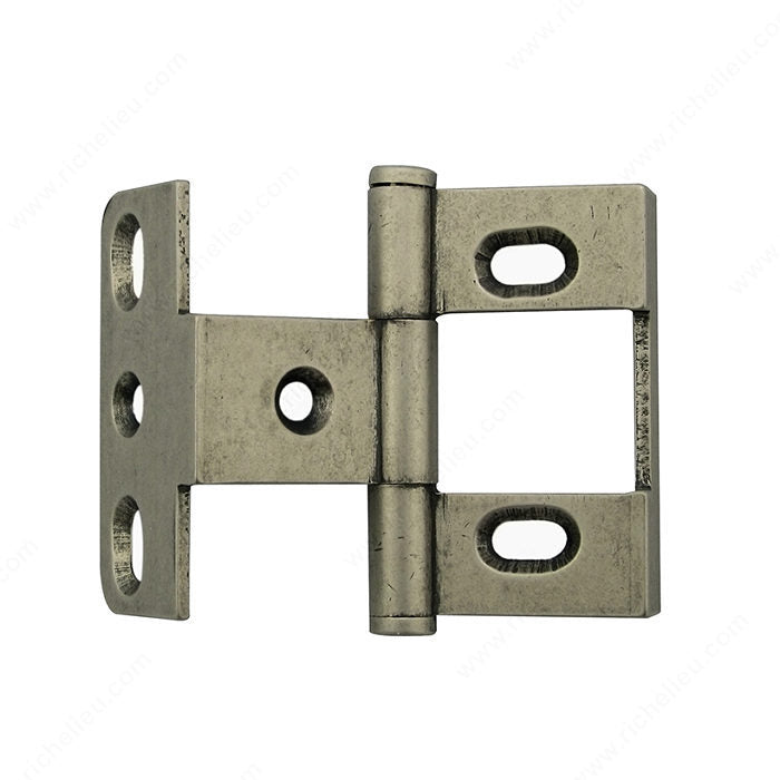 Richelieu 54301195 Classic Metal Hinge - 5430, Brushed Nickel, 195