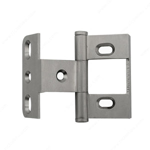 Richelieu 54301195 Classic Metal Hinge - 5430, Brushed Nickel, 195