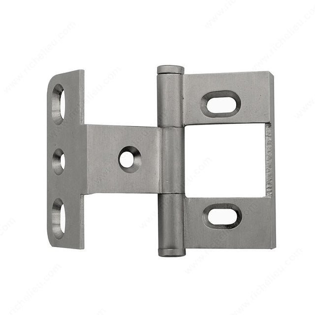 Richelieu 54301195 Classic Metal Hinge - 5430, Brushed Nickel, 195