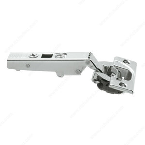 Richelieu 71B379180 CLIP top BLUMOTION - Hinge 110°, Nickel, Standard Door / Inward Opening Door, Frameless, Inset, Inserta, Not Included