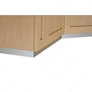 Richelieu DP41LBL Modern Pull Handle for 5/8 in - 3/4 in Panel - 31 and 41, Black, 6 ft, 3/64 in, 1 9/16 in