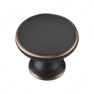 Richelieu 881ORBV Traditional Metal Knob - 881W, Oil-Rubbed Bronze