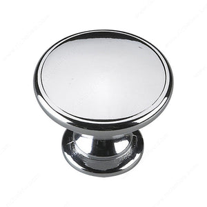 Richelieu 881CR Traditional Metal Knob - 881W, Chrome