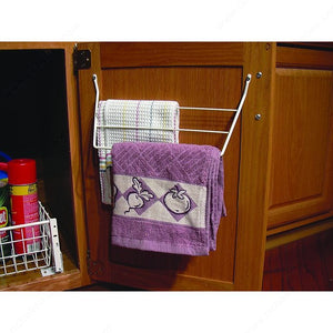 Richelieu 56332 Rev-A-Shelf door Mount Towel Holder, White