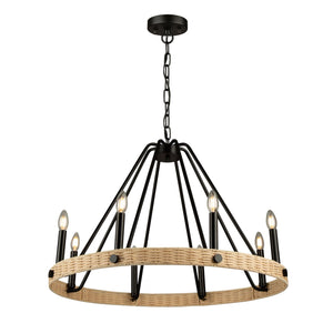 Perris Chandelier - Black / 32.00