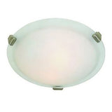 Clip Ceiling Flush Light - Chrome / 16.00