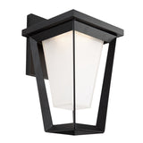 Waterbury Outdoor Wall Light - Black / 13.25
