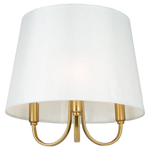 Rhythm Semi-Flush Mount - Brushed Gold