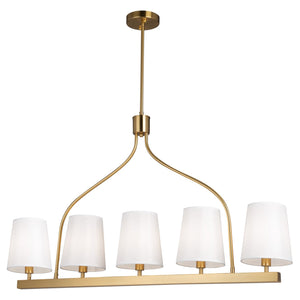 Rhythm Island Light - Brushed Gold
