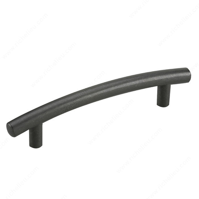 Richelieu 867MATP Modern Metal Pull - 867, Matte Black