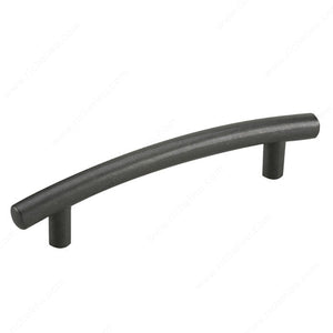 Richelieu 867MATP Modern Metal Pull - 867, Matte Black