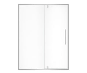 MAAX 135326-900-084-000 Uptown 57-59 x 76 in. 8 mm Pivot Shower Door for Alcove Installation with Clear glass in Chrome