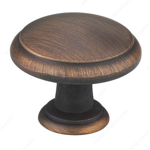 Richelieu BP80930BORB Transitional Metal Knob - 8093, Brushed Oil-Rubbed Bronze