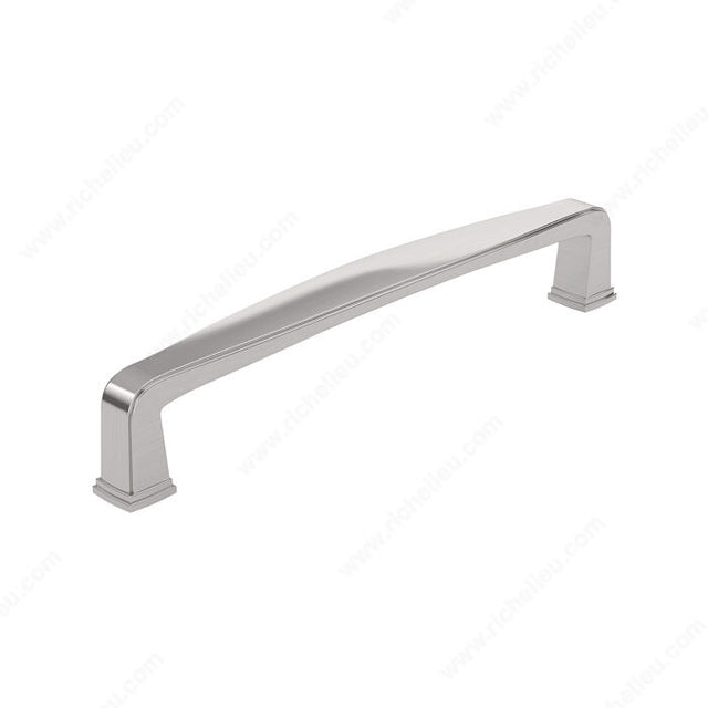 Richelieu BP81076195 Transitional Metal Pull - 810, Brushed Nickel, 3 in, 3 1/2 in