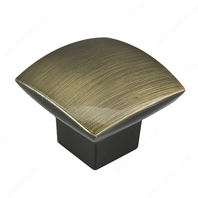 Richelieu BP814332AE Modern Metal Knob - 8143, Antique English