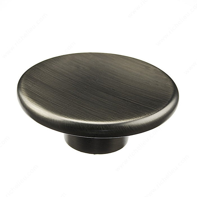 Richelieu BP860857143 Modern Metal Knob - 8608, Antique Nickel