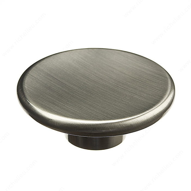 Richelieu BP860857195 Modern Metal Knob - 8608, Brushed Nickel