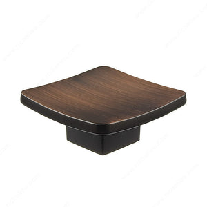 Richelieu BP860957BORB Modern Metal Knob - 8609, Brushed Oil-Rubbed Bronze