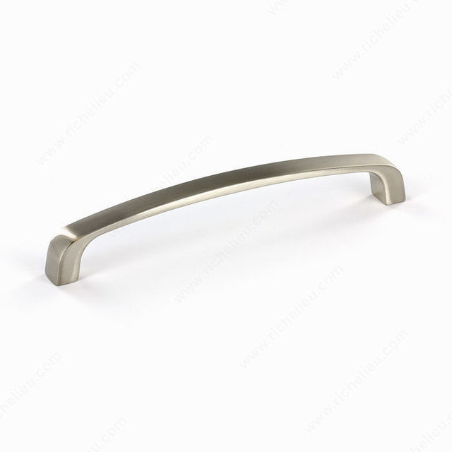 Richelieu BP82076195 Modern Metal Pull - 820, Brushed Nickel, 3 in, 3 3/8 in, 7/16 in