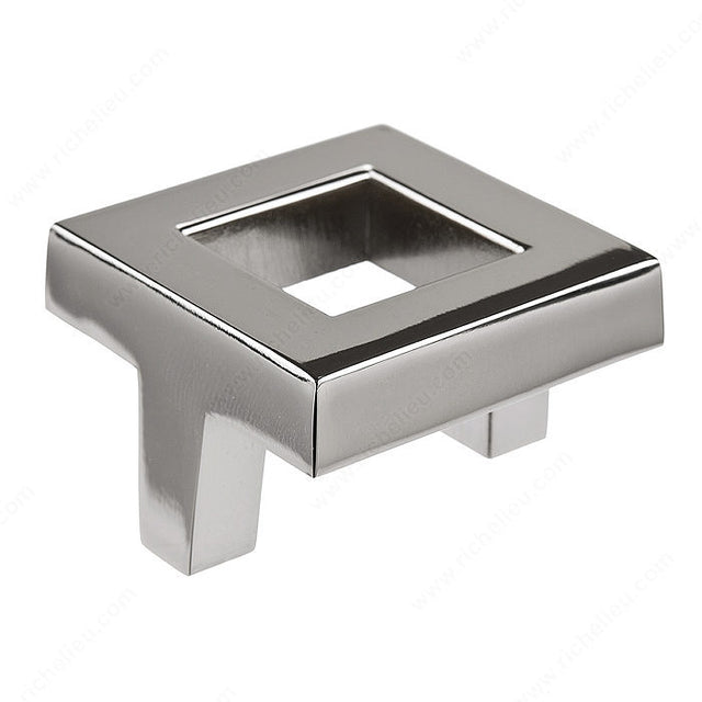 Richelieu BP80338180 Transitional Metal Knob - 8033, Polished Nickel