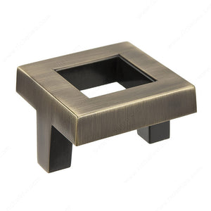 Richelieu BP80338AE Transitional Metal Knob - 8033, Antique English