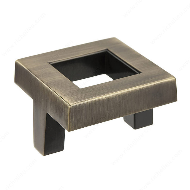 Richelieu BP80338AE Transitional Metal Knob - 8033, Antique English