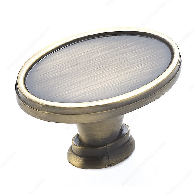 Richelieu BP80239AE Transitional Metal Knob - 8023, Antique English