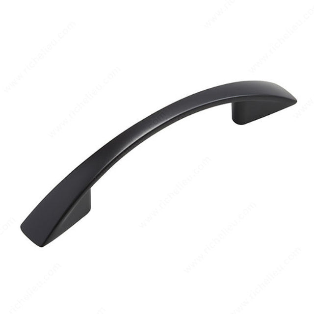 Richelieu 8843MATV Modern Metal Pull - 884, Matte Black, 3 in, 4 21/32 in