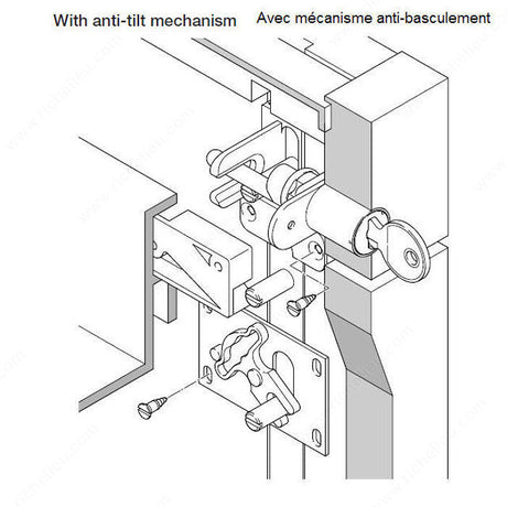 Lehmann 1892201 Rod Lock, 25 mm